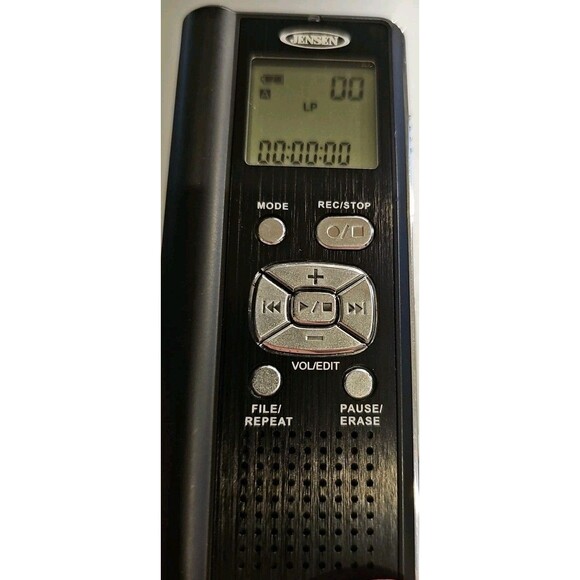 Jensen Digital Voice Recorder DR-115  Batteries Are Included - Picture 6 of 9
